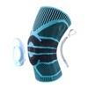 3D Weaving Silicone Knee Pads Supports Brace Volleyball Basketball Meniscus Patella Knitted Protectors Sports Safety Kneepads