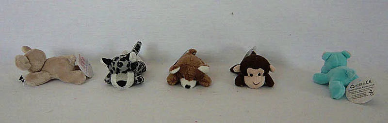 plush animal fridge magnets