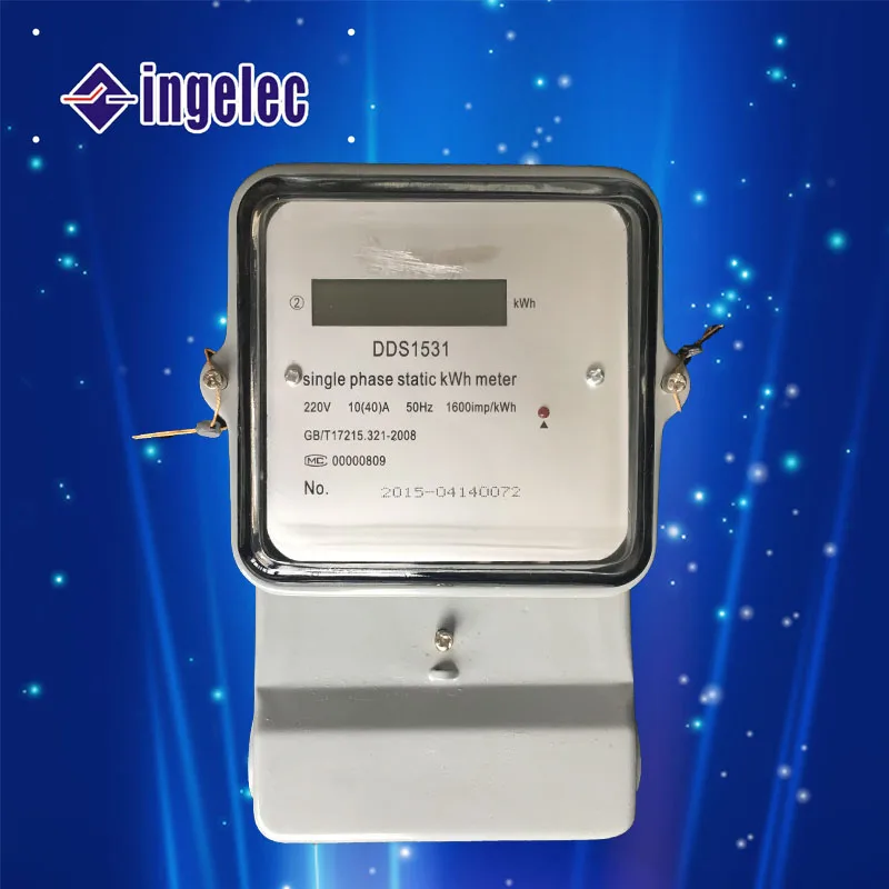 New Design Secure Singlephase Electric Energy Meter,Kwh Meter Prepaid