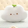 Adorable white cloud shaped multifunctional custom throw pillow plush toy