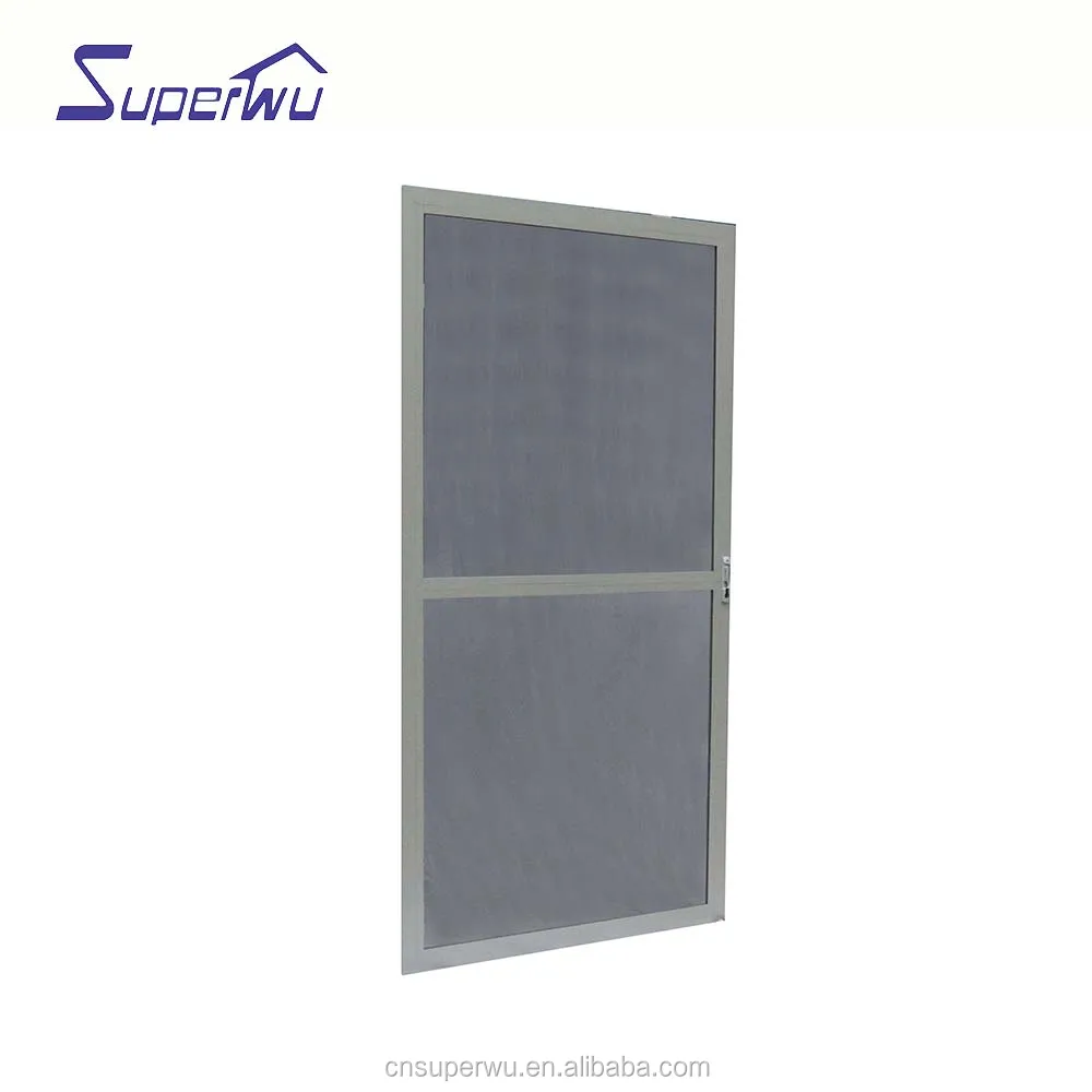 Australia popular design aluminium grid aluminium frame screen door insect mesh steel wire mesh
