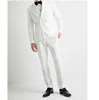 Elegant mens custom made Italian tuxedo suits for groom