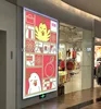 Attractive bus stop fabric light box