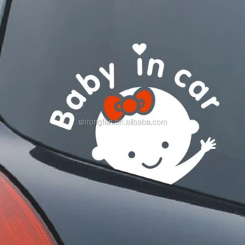 Lucu Bayi Di Stiker Mobil Untuk Anak Anak Buy Bayi Di Stiker