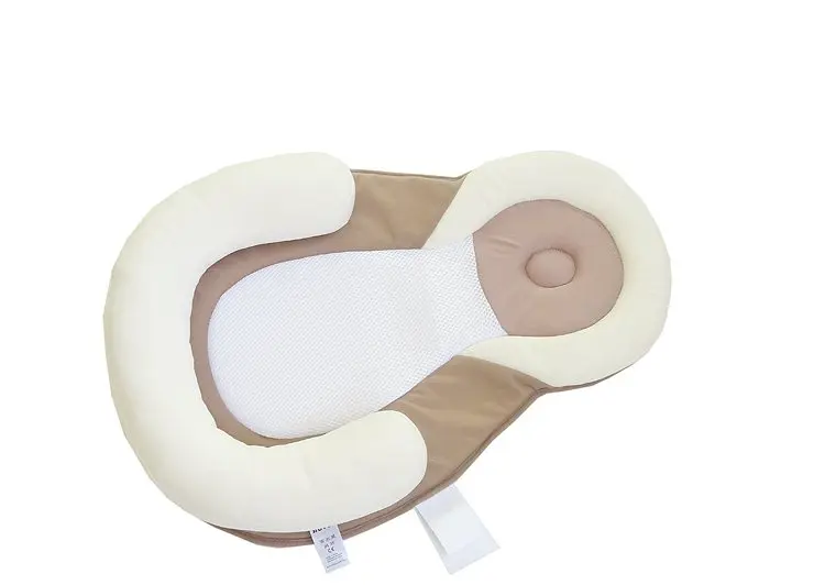 Baby Crib Bed Neonatal Bionic Bed Antibiased Head Pillow Side Sleeping