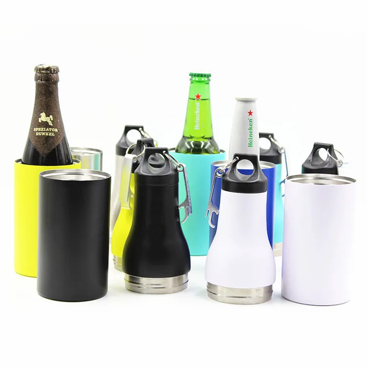 Stainless Steel Insulated Beer Holder Keep Beer Cold For Hours Double