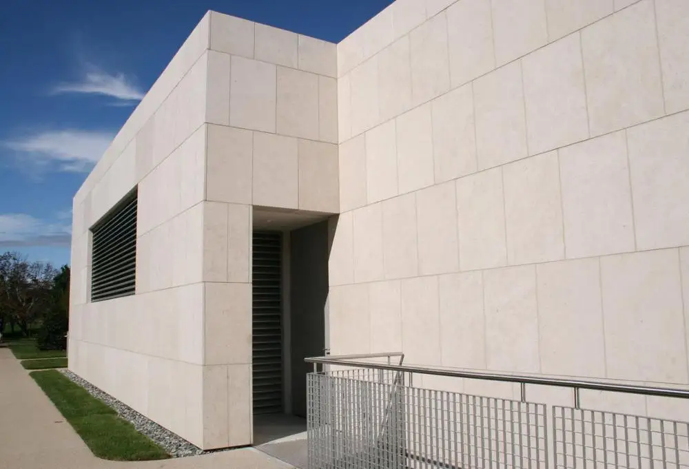 commercial exterior cladding limestone
