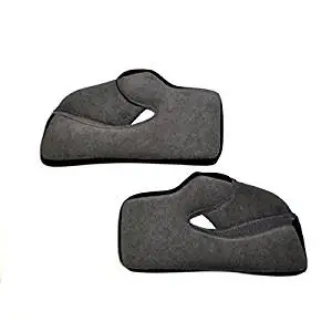 AGV Helmet Cheek Pads for AX-8 Dual Sport EVO - Black - 2XL KIT76005999