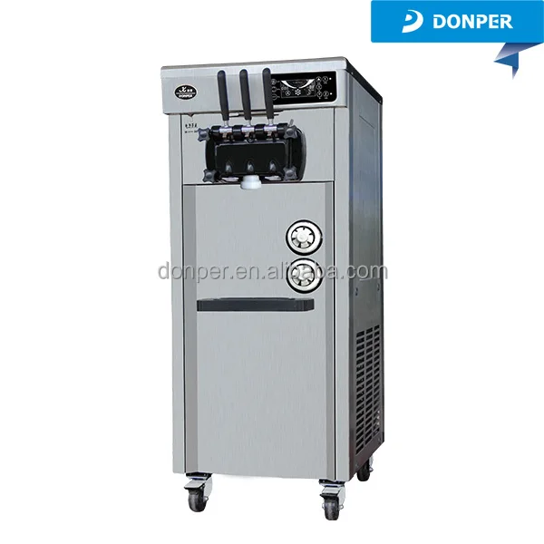 Donper Kuxue Floor Model Rainbow Ice Cream Machine Ckx200h Stainless