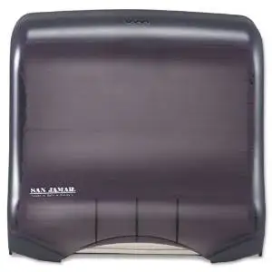 San Jamar Classic Mini C-Fold & Multifold Towel Dispenser, 11-1/2x6x11-1/2, Black Pearl - Includes one each.