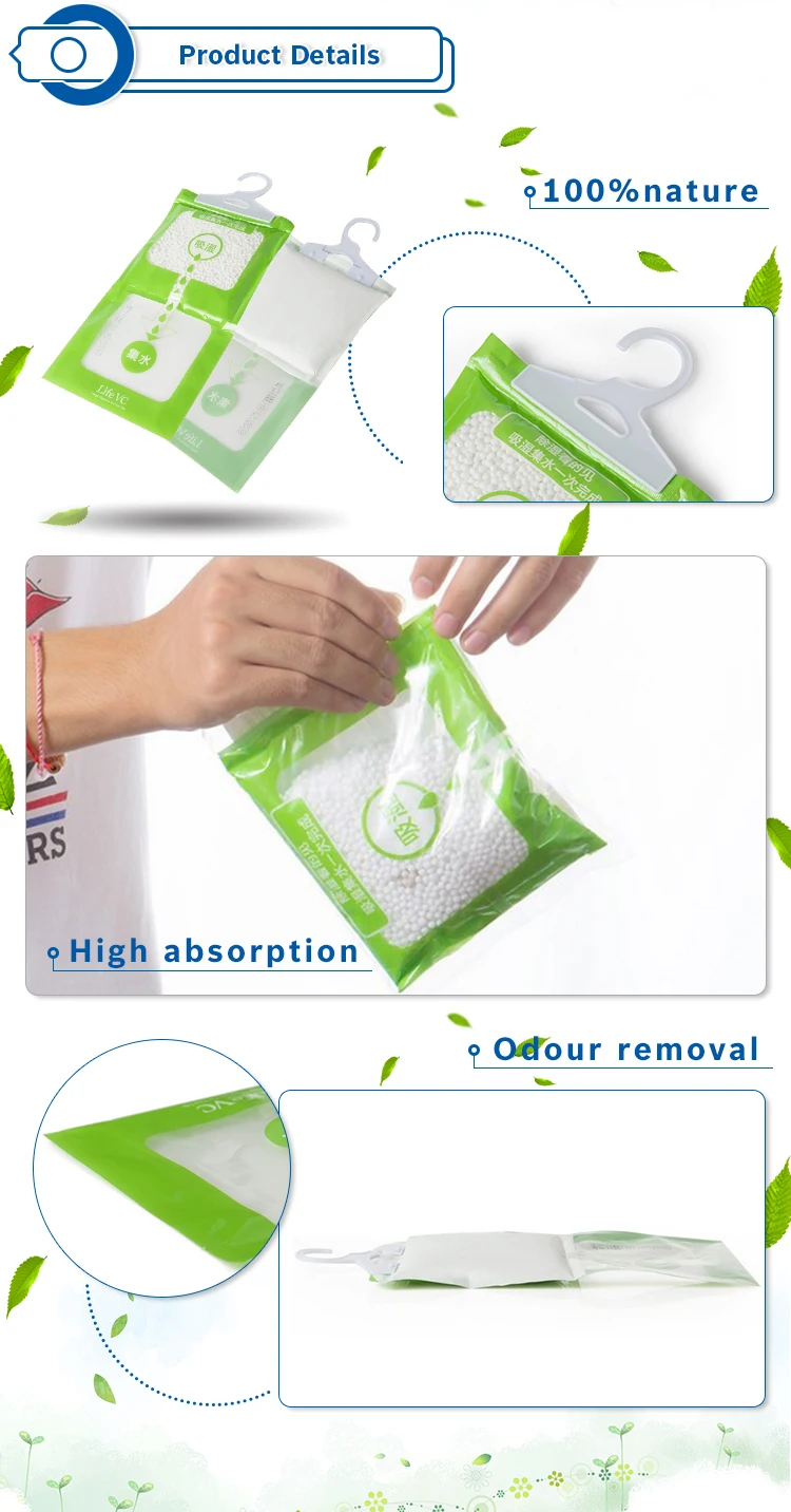 China Absorb Bag Container Bags With Hanger Buy Dehumidifier Bag