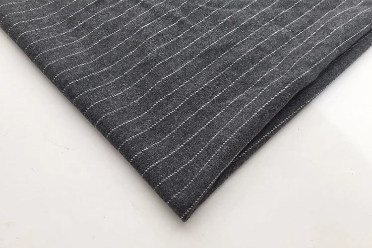 stripe flannel fabric