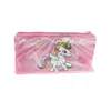 PVC Unicorn Cartoon pencil case pouch set for kids