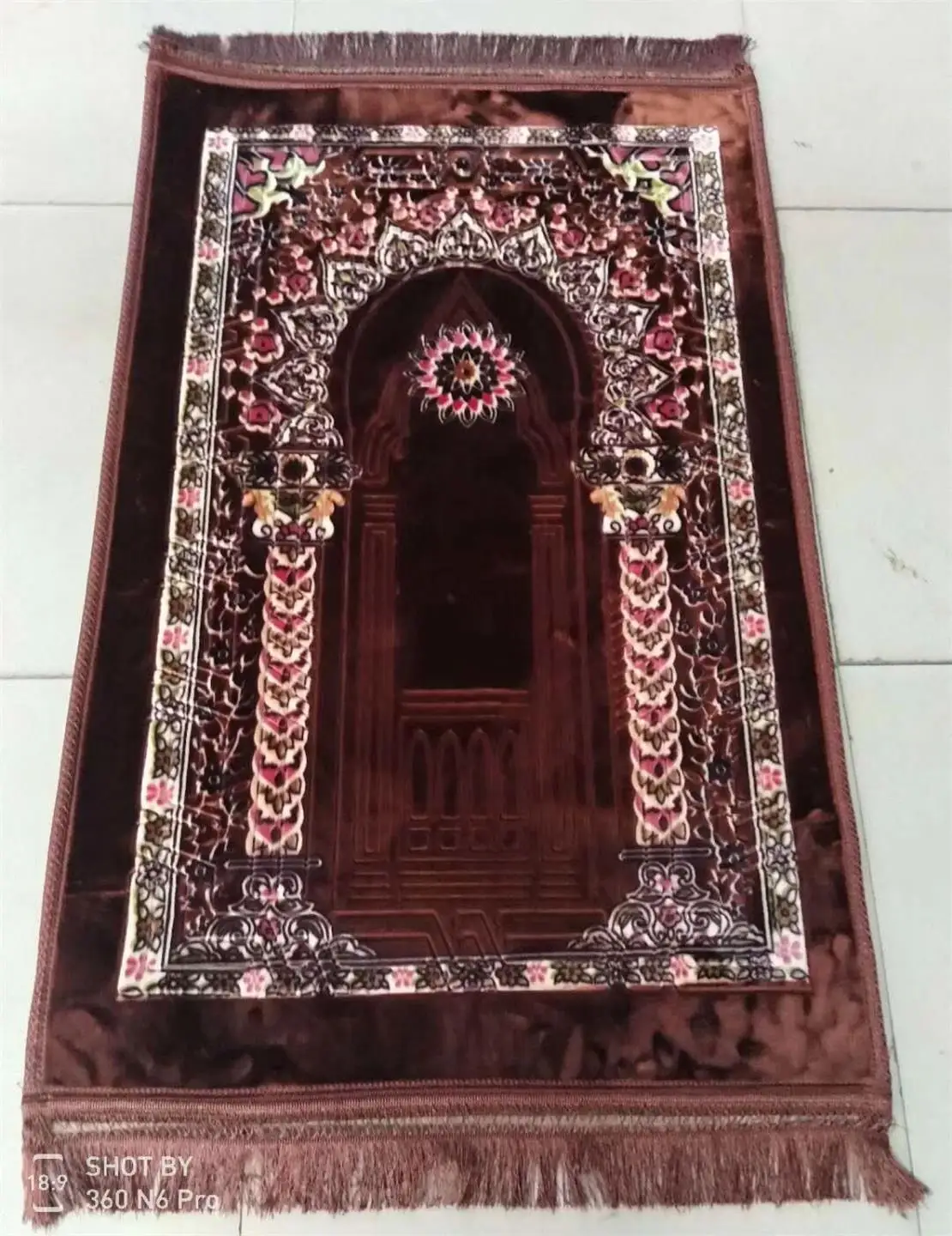 High Quality Muslim Prayer Mat,Polyester Raschel Emboss Mat Prayer ...