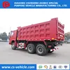 China standard HOWO used tipper trucks 6x4 25tons dump truck dimensions