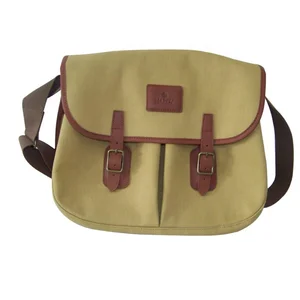 New Style Canvas Leather Fly Fishing Bag Vintage