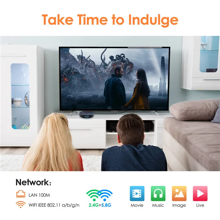 Factory Direct HK1 PLUS Amlogic S905X2 ram LPDDR4 2GB 4GB Android 8.1 3d converter 254 tv tuner box