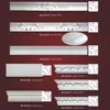 Polyurethane High Density interior wall panel decoration PU faux gypsum cornice mould