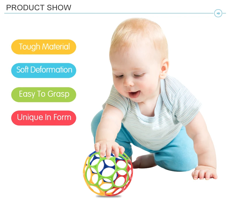 赤ちゃんの手で柔らかいボールをくり抜く新しいデザインのティーザー Buy 新デザインおしゃぶり ベビーボール ベビーおしゃぶりボール Product On Alibaba Com