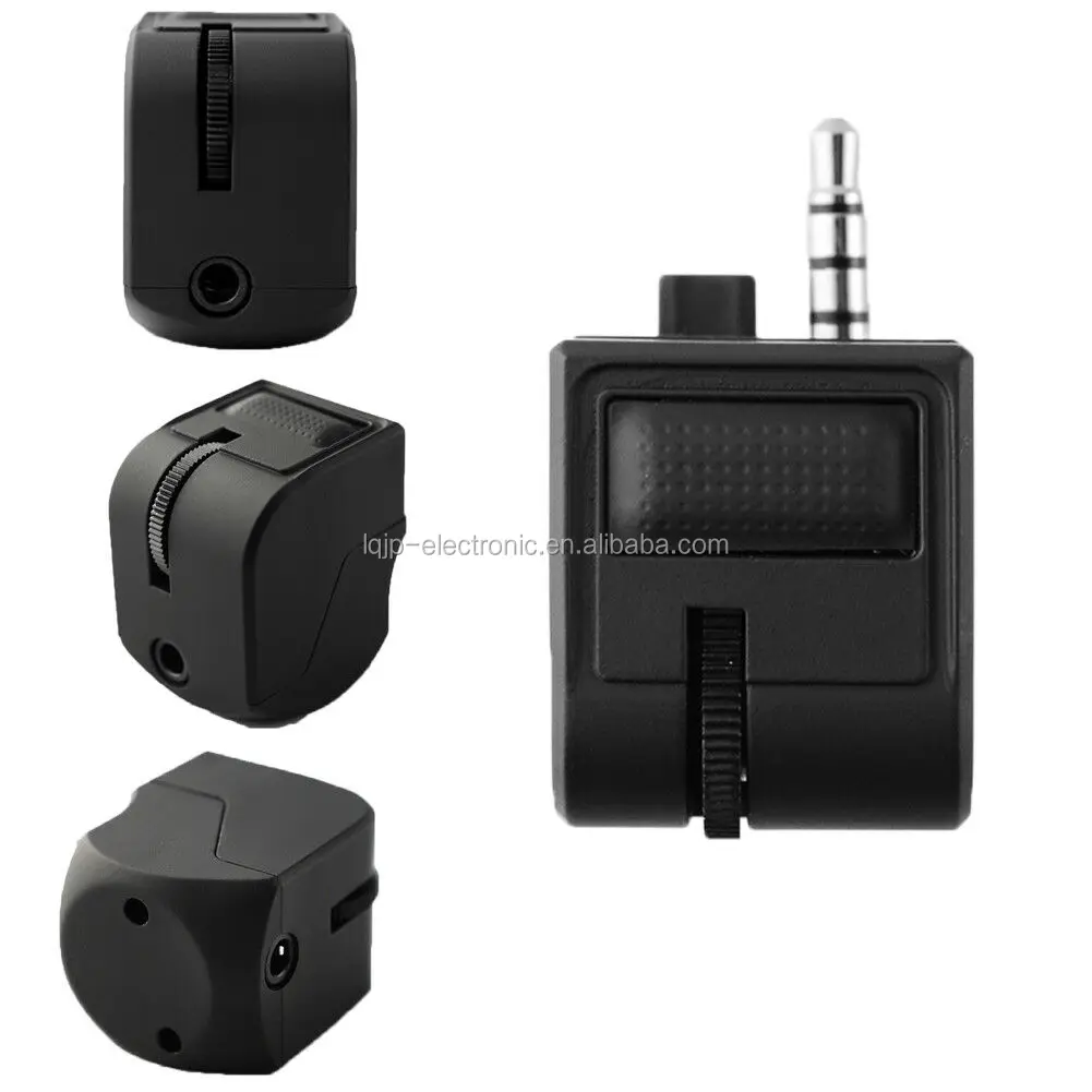 Adapter For Ps4 3.5mm Audio Jack Headset Adapter With Mic Volume