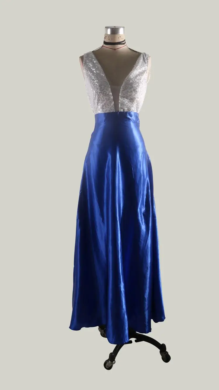 Women Dresses Party Wear Night Dinner Prom Ball Cheap Royal Blue Long ...