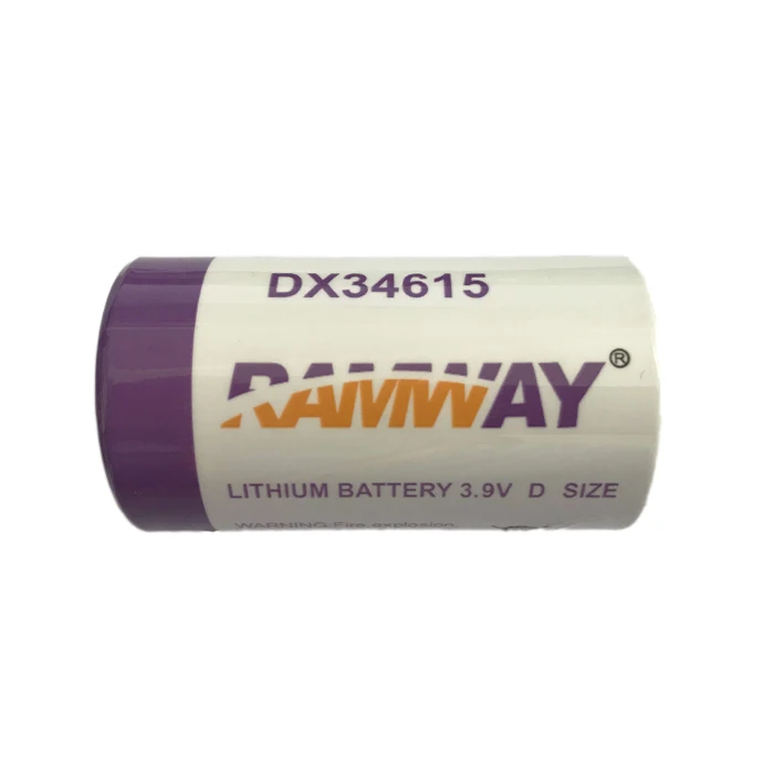Memory Back-Up 3.9V D size DX34615 Lithium Surfuryl chloride battery for Pipeline inspection gauges nb-iot - ANKUX.COM