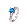 12313 jewelry blue stone rings, price 1 carat beautiful crystal latest wedding diamond designs women sapphire ring white gold
