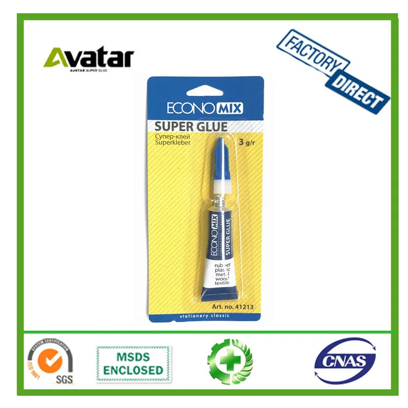 Transparent Clear Cyanoacrylate Glue For Pvc Tarpaulin And Pvc Banners