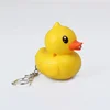 Whole sale Hot selling rubber duck keychain