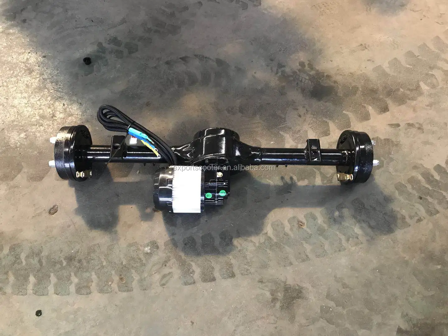Essieu Arrière Moteur 34" 48V 1000W - Différentiel Pour Scooter Mobilité électrique Ou Karting - Neuf
