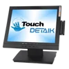 Touch screen led monitor 15 inch lcd monitor with card reader DTK-1578 pos Monitor