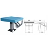 Professional supply starting block swimming/starting block replacement parts