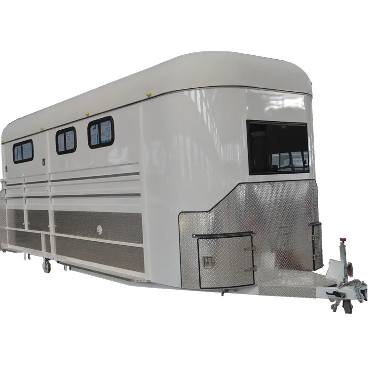 Square Nose Deluxe Horse Floats With Sofa Bed Kitchen Shower Room Buy