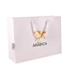 Guangzhou factory custom logo printing children toy garment shopping packaging paper bag