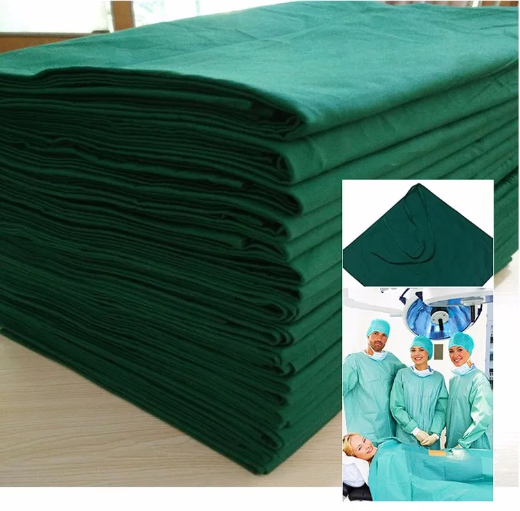 Reusable Cotton Fenestrated Surgical Drape Sterile Eye Drape Pack With