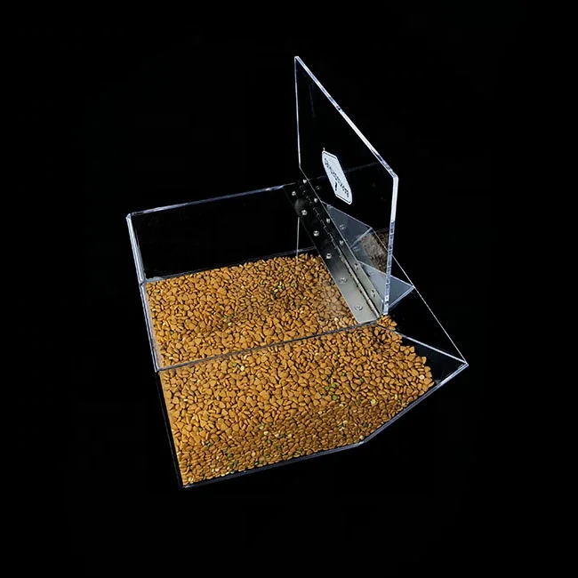 Candy Store Display Acrylic Nuts Dispenser Container Box Rack Wholesale