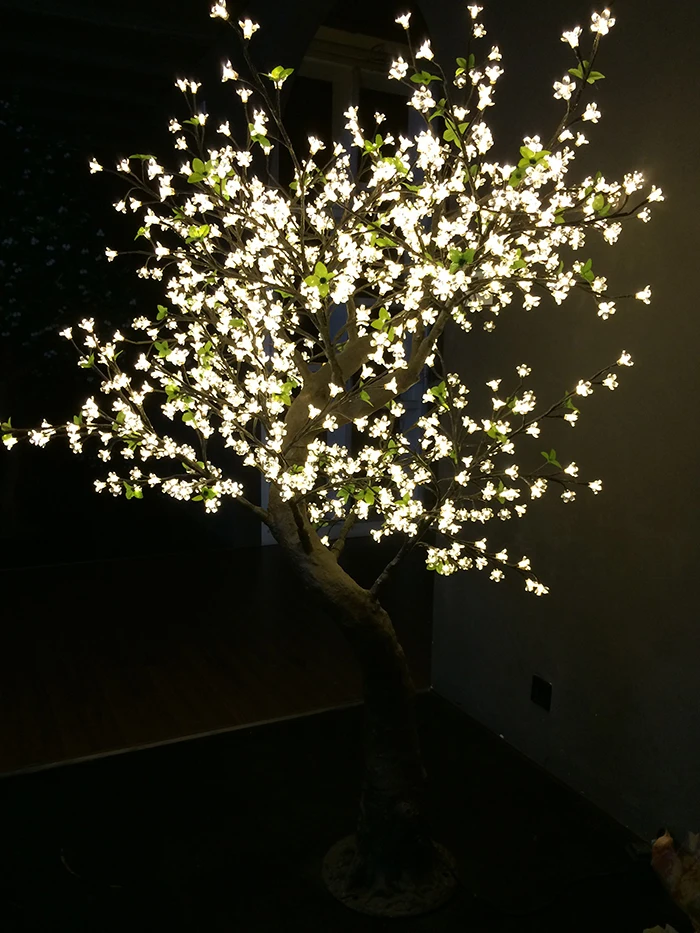 Outdoor Led Cherry Blossom Tree Light, artificial Cherry Blossom Tree