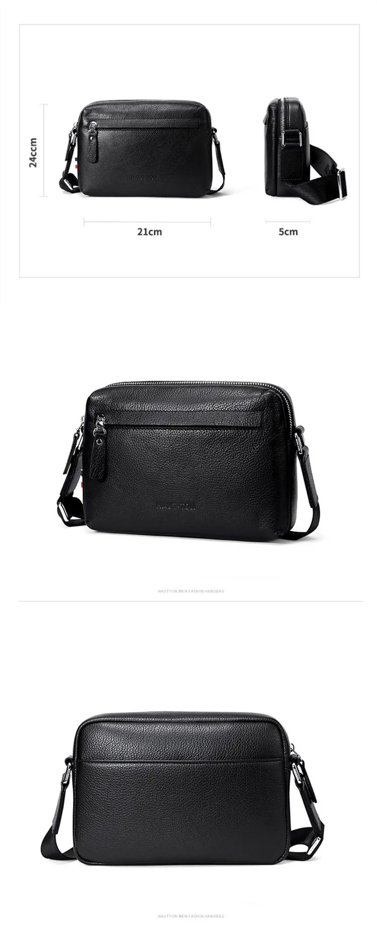 Hautton New Designer Crossbody Sling Bag Fashion Leather Shoulder ...