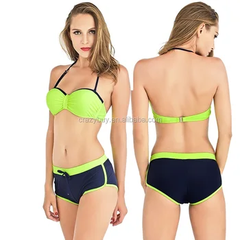 sports bra style bathing suit top