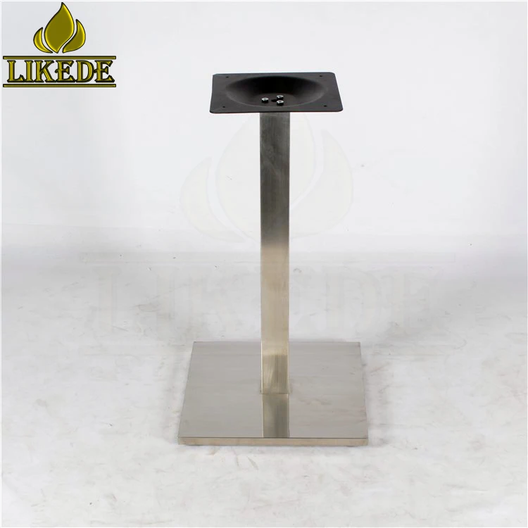 Hot Sale Stainless Steel Table Leg With Cheap Plastic Base Elegant Furniture Legs
