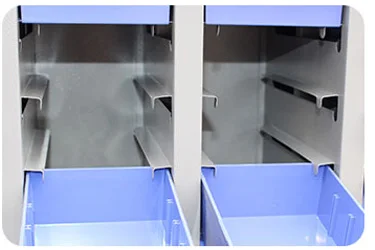 De Alta Calidad De Piezas De Plástico De Almacenamiento De Gabinete De