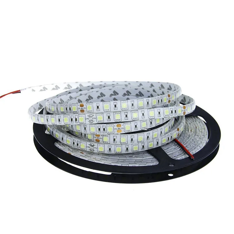 24v 5050 led belt light waterproof ip65 led flexible strip White Warm White Blue Red