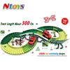 building block diy toy Autopista de Juguete 141 PcsToy Car & Flexible Track Car Play set Toy Cars-track 300cm