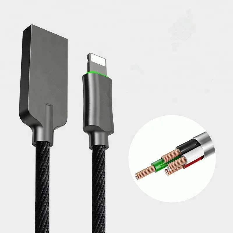 Hot Led Light Usb Cable Auto Disconnect Usb Cable For Iphone Buy Led Light Usb Cable On Amazon