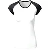 Ropa De Mujer 2019 Plain Women T-Shirts Custom Printing Short Length Tshirt