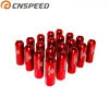CNSPEED 60 mm M14*1.5 Thread Size 20 PCS Racing Screw Aluminum Car Wheel Lug Nuts