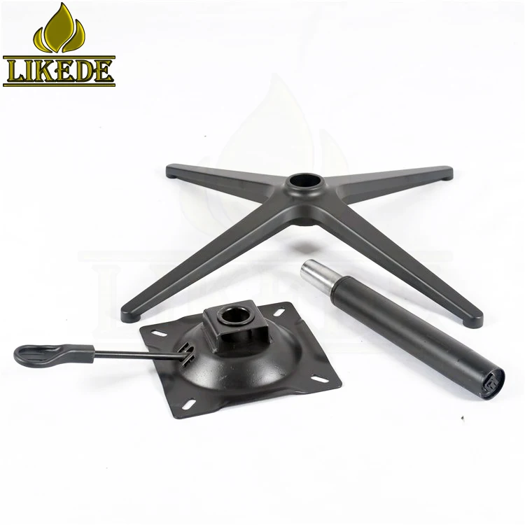 Hot Sale High Quality Aluminum Lounge Chair Base Black Metal Sofa Legs With Powder Coating Finish