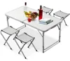 Tianye Aluminium Adjustable folding Portable camping table picnic Party Dining Outdoor Table