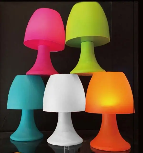 plastic table lamp