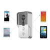 Wireless/Wired Wifi IP Video Door Phone Doorbell Intercom Entry System Night Vision,Support Remote unlocking